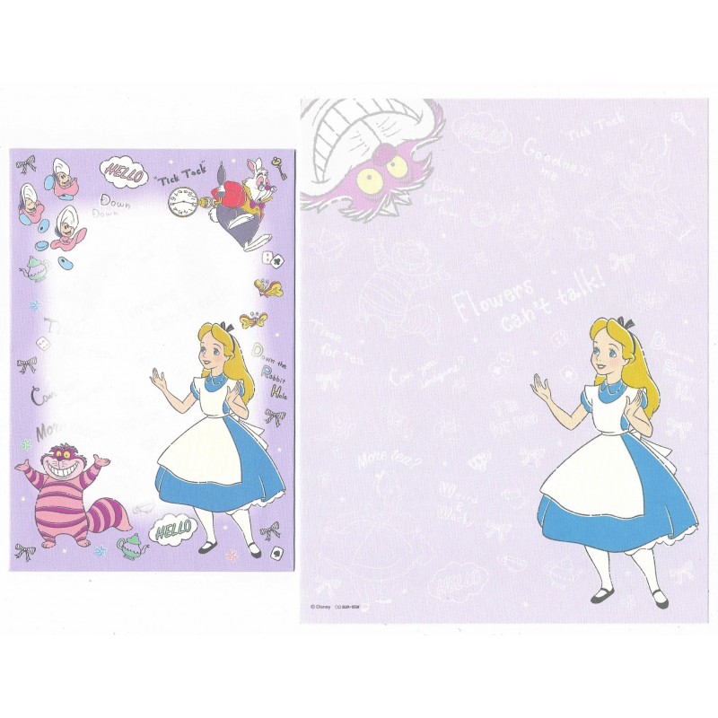 Conjunto de Papel de Carta Disney Alice More Tea? CLL SUN-Star