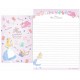 Conjunto de Papel de Carta Disney Alice in Wonderland Adventure CLL KAMIO