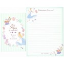 Conjunto de Papel de Carta Disney Alice in Wonderland Adventure CVD KAMIO