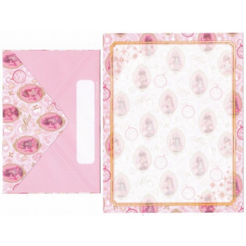 Conjunto de Papel de Carta Disney Alice Curiosity II SUN-Star