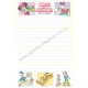 Papel de Carta ANTIGO VINTAGE Disney BACK TO SCHOOL CVM JP