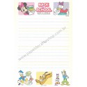 Papel de Carta ANTIGO VINTAGE Disney BACK TO SCHOOL CVM JP