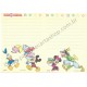 Papel de Carta ANTIGO VINTAGE Disney BACK TO SCHOOL CLA JP