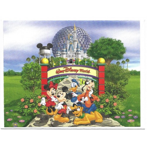 Notecard Disney Walt Disney World - Disney