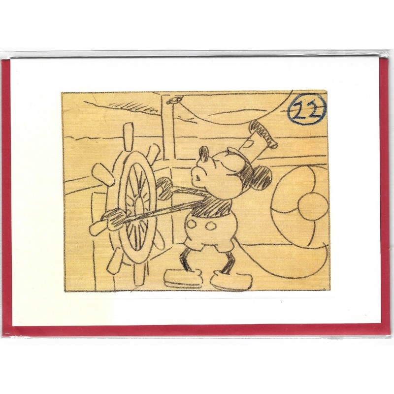 NOTECARD Importado The Archive Collection Mickey Mouse UK