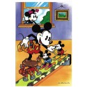 Postcard Antigo Vintage Disney Mickey Mouse LYRIC JAPAN