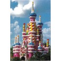 Postcard Antigo Vintage Disney A Sweet Celebration Cinderella Castle