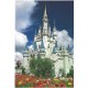 Postcard Antigo Vintage Disney Cinderella Castle