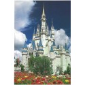 Postcard Antigo Vintage Disney Cinderella Castle
