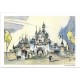 Postcard Antigo Vintage TOKYO Disneyland Sleeping Beauty Castle