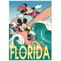 Postcard Antigo Vintage Disney Mickey"s Florida Collection 02FL