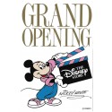 Postcard Antigo Vintage Disney GRAND OPENING Disney Store JAPAN
