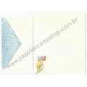 Conjunto de Papel de Carta Antigo Betsey Clark - Bandeira