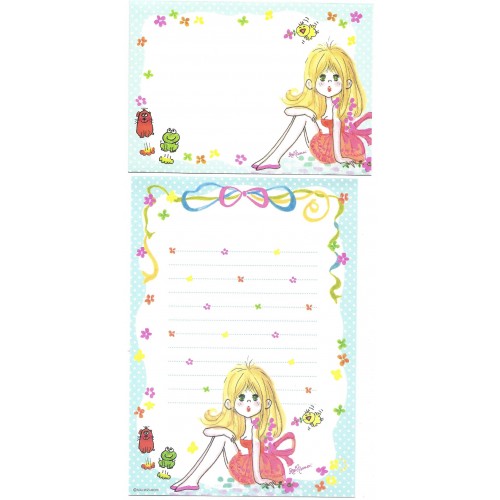 Conjunto de Papel de Carta com envelope ADO MIZUMORI 0084