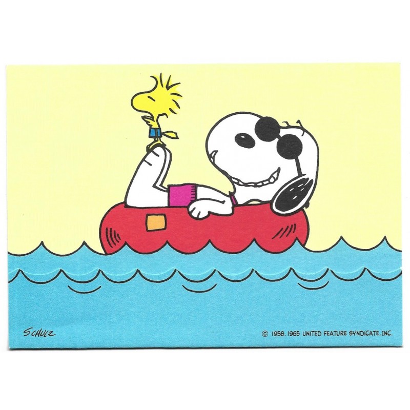 Postalete IMPORTADO SEM SELINHO Snoopy Boat AMBASSADOR