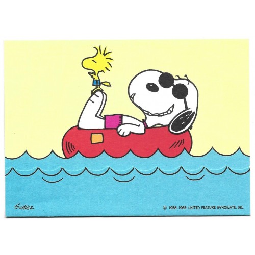 Postalete IMPORTADO SEM SELINHO Snoopy Boat AMBASSADOR