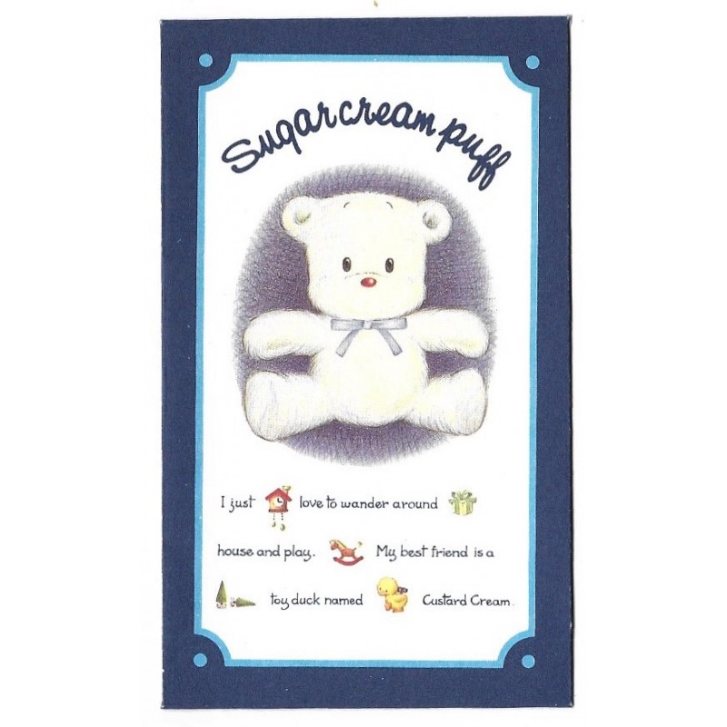 Ano 1992. Mini-Envelope Sugar Cream Puff Sanrio CAZ