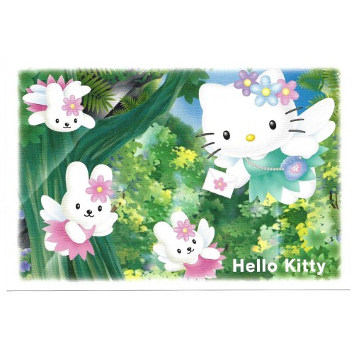 Ano 2003. Postcard Vintage GOTOCHI Kitty 2 Sanrio JAPAN