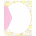 Papel de Carta ANTIGO BETSEY Clark Patchwork Hallmark CROWN