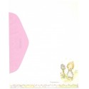 Papel de Carta ANTIGO BETSEY Clark Patchwork 3 Hallmark CROWN