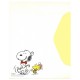 Conjunto de Papel de Carta ANTIGO SNOOPY Dança Hallmark CROWN