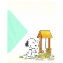 Conjunto de Papel de Carta ANTIGO SNOOPY Poço Hallmark CROWN