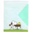 Conjunto de Papel de Carta ANTIGO SNOOPY & Woodstock Hallmark CROWN