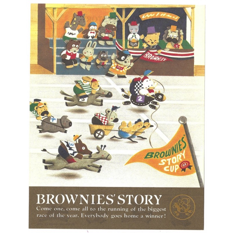 Ano 1991. Kit 4 Papéis de Carta Brownie's Story Vintage Sanrio