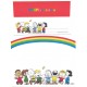 Conjunto de Papel de Carta SNOOPY Rainbow CVM Peanuts JP