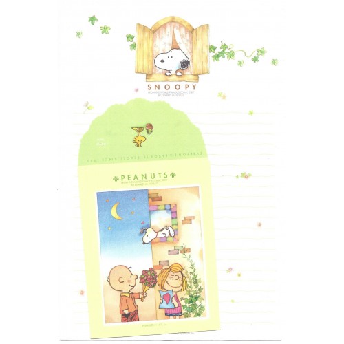 Conjunto de Papel de Carta Snoopy Window Peanuts Sindicate