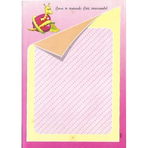 1055. Papel de Carta Coleção Cristina Baby Zoo