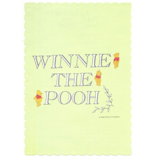 Conjunto de Papel de Carta Disney POOH CVD Tokyo Queen