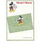 Conjunto de Papel de Carta The Walt Disney Co Mickey Mouse CVD