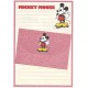 Conjunto de Papel de Carta The Walt Disney Co Mickey Mouse CRS F1