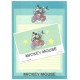 Conjunto de Papel de Carta Vintage Mickey Mouse & Donald Tokyo Queen