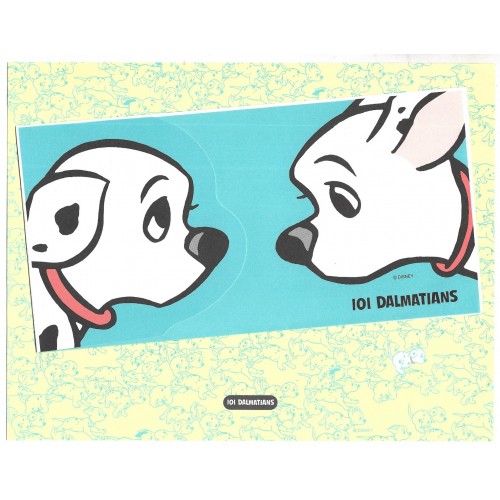 Conjunto de Papel de Carta VINTAGE Disney 101 Dalmatians CTU JAPAN