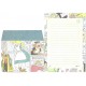 Conjunto de Papel de Carta Disney Alice in Wonderland COMICS