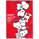 CAPA & Kit 3 Papéis de Carta Snoopy Vintage Hallmark Japan