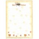 Papel de Carta AVULSO Antigo Importado Sweet Smile AC96040