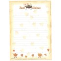 Papel de Carta AVULSO Antigo Importado Sweet Smile AC96040