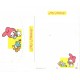 Conjunto de Papel de Carta My Melody ML-120 Antigo Butterfly