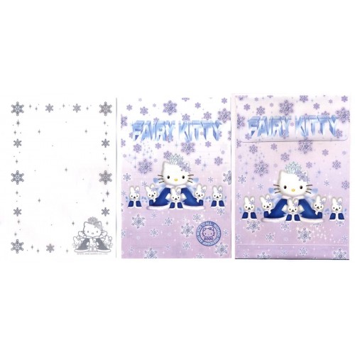 Ano 2000. Conjunto de Papel de Carta Fairy Kitty 2000 FP2 Sanrio