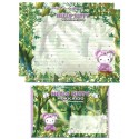 Ano 2003. Conjunto de Papel de Carta Gotōchi Kitty Hokkaido 3 Sanrio