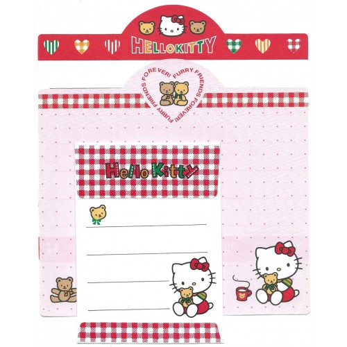 Ano 1996. Conjunto de Papel de Carta Hello Kitty VM Sanrio