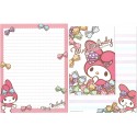 Ano 2012. Conjunto de Papel de Carta My Melody Sweet Sanrio