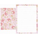 Ano 2011. Conjunto de Papel de Carta My Melody Heart Sanrio