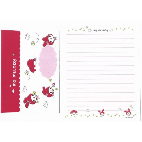 Ano 2008. Kit 2 Conjuntos de Papel de Carta My Melody Sanrio