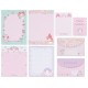 Ano 2021. Kit 2 Conjuntos de Papel de Carta My Melody Sanrio