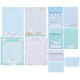 Ano 2019. Kit 3 Conjuntos de Papel de Carta Cinnamoroll Sanrio