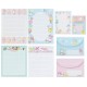 Ano 2021. Kit 3 Conjuntos de Papel de Carta Sanrio Characters